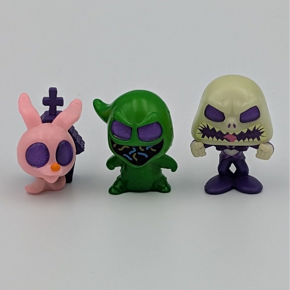 Disney Doorables Nightmare Before Christmas 30th Anniversary Glow Zero Oogie Lot - Picture 1 of 4
